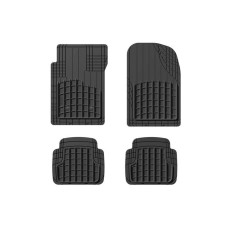 WeatherTech Heavy Duty All Vehicle Front and Rear Mat set Universal Black