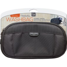 Go Travel Dual Wash Bag (Dopp Kit)