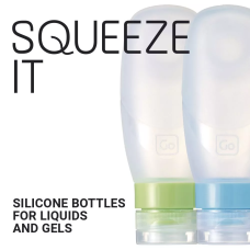 Go Travel Squeezy Bottles