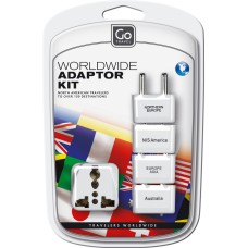 GO Travel  Worldwide Adaptor Kit     