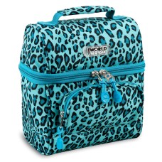 JWORLD COREY LUNCH BAG Leopard