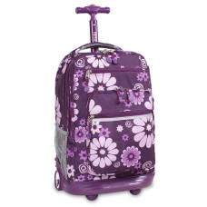 Sundance Purple Flower  Mochila Escolar Con Ruedas