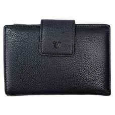 PORTAF. DONNA PICCOLO C/CERNIERA E PATTINA POCKET NERO