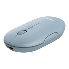 Trust Puck Rechargeable Bluetooth Wireless Mouse - Blue